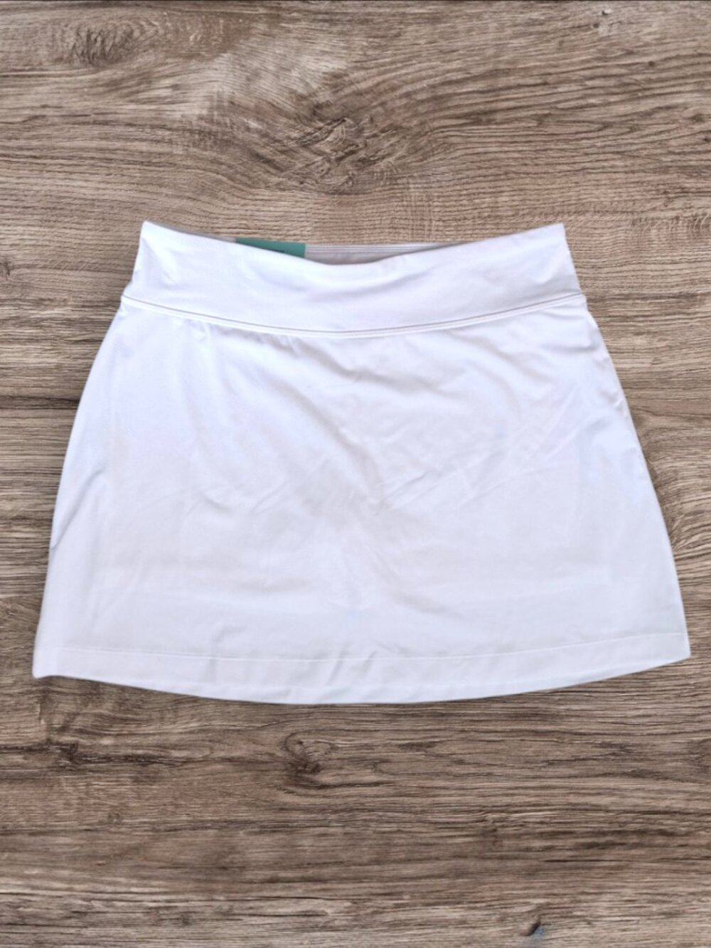 Reel Legends Performance White Skort Built-In Shorts UPF 50 Quick Dry M NWT